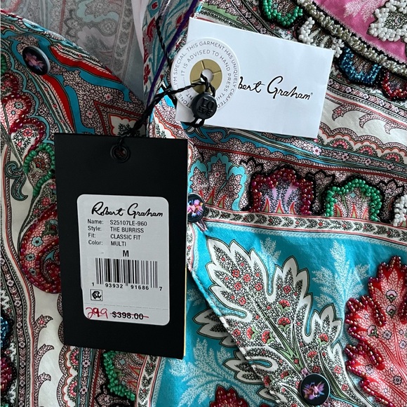 Robert Graham Multicolor Paisley Shirt - Picture 10 of 15